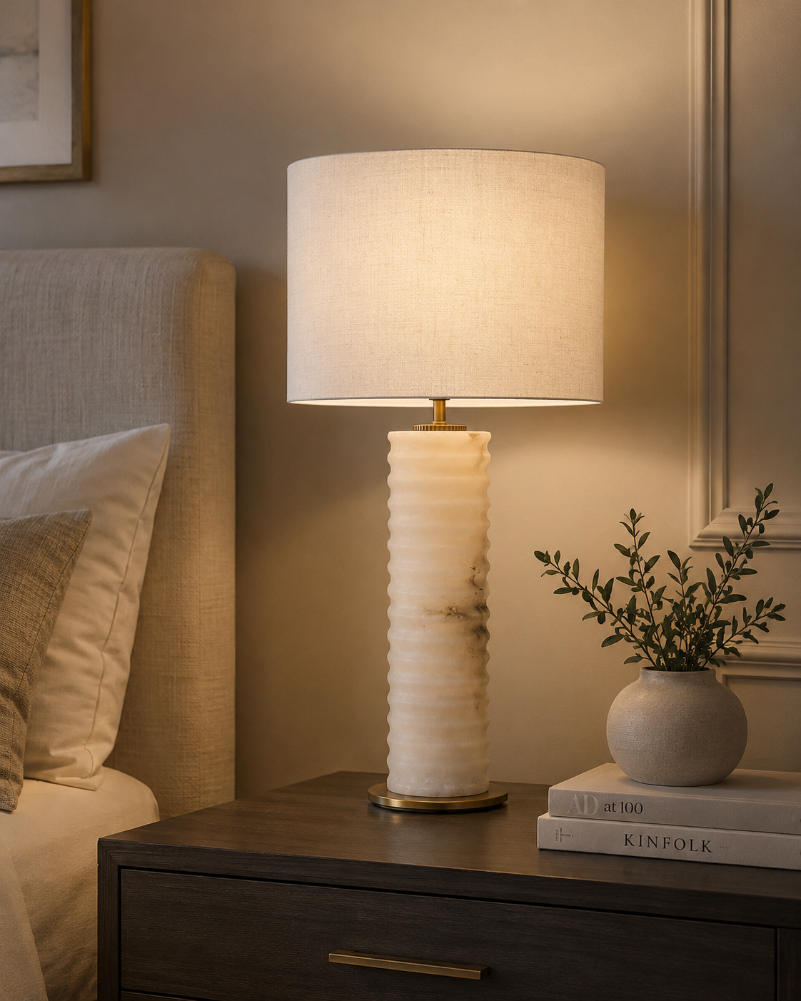 Amara Alabaster Table Lamp – product view