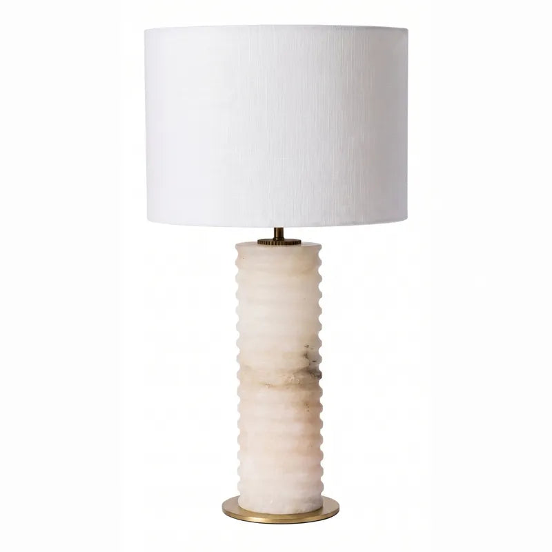 Amara Alabaster Table Lamp – alternate view