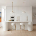 Aurelia Alabaster-Look Pendant Light – product view