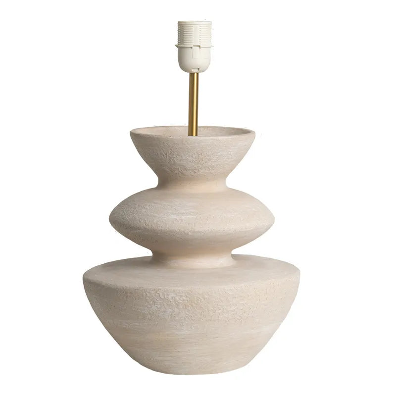 Elara Sculptural Table Lamp – styled view