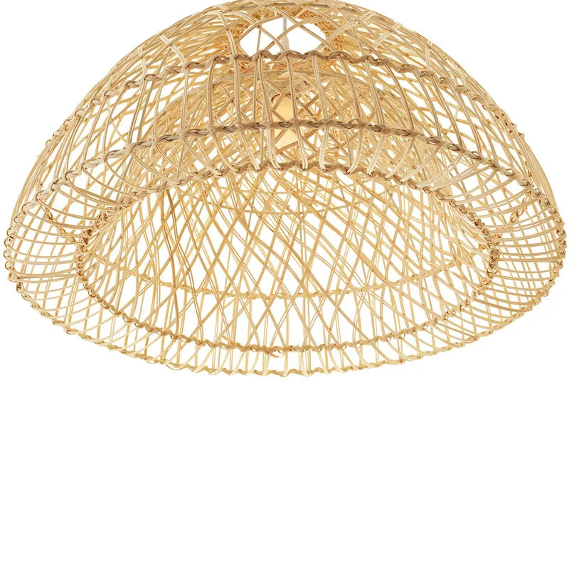 Noosa Rattan Dome Pendant Light – alternate view