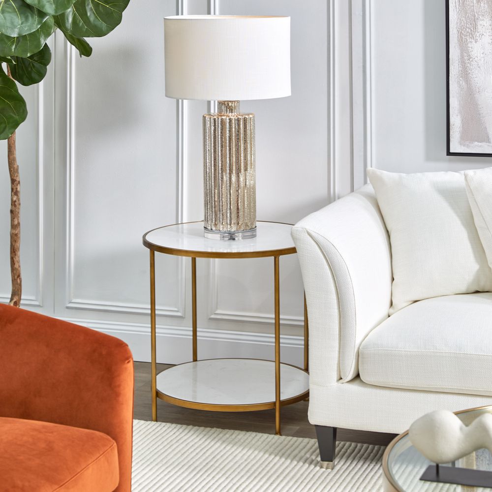 Allure Mercury Glass Table Lamp – view 4