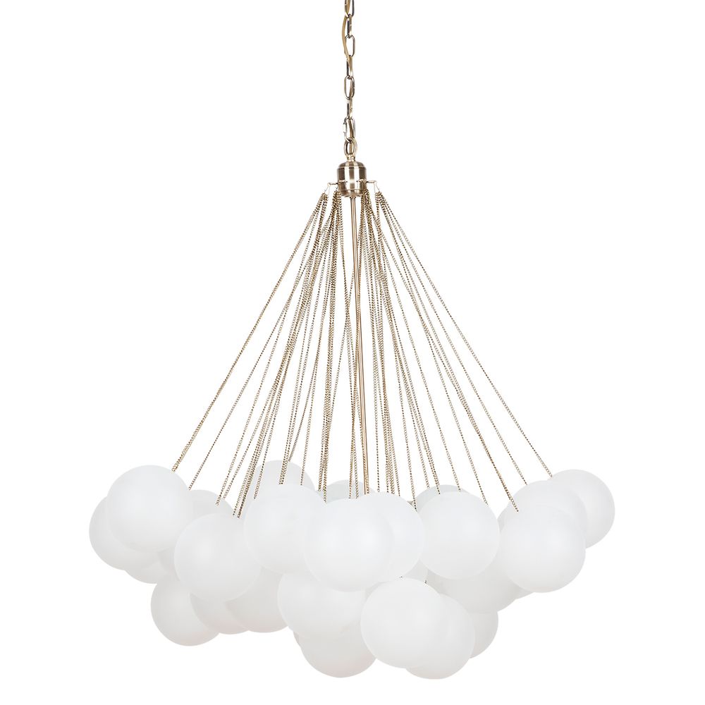 Cloud Glass Globe Pendant Light – Large – product view