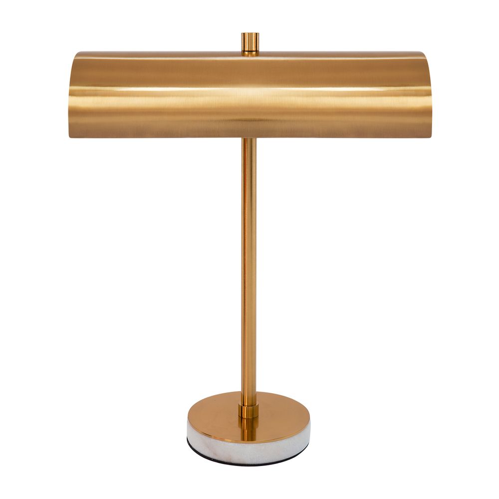 Hamlin Brushed Brass Desk Lamp – product view