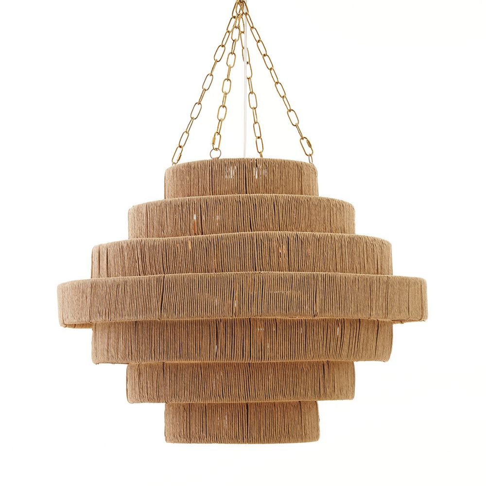 Vilano Woven Tiered Pendant Light – product view