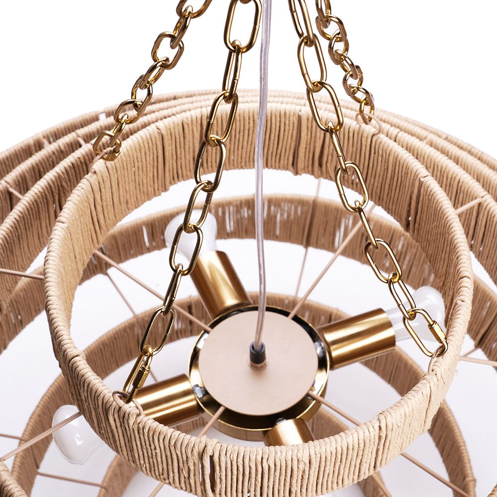 Vilano Woven Tiered Pendant Light – view 4