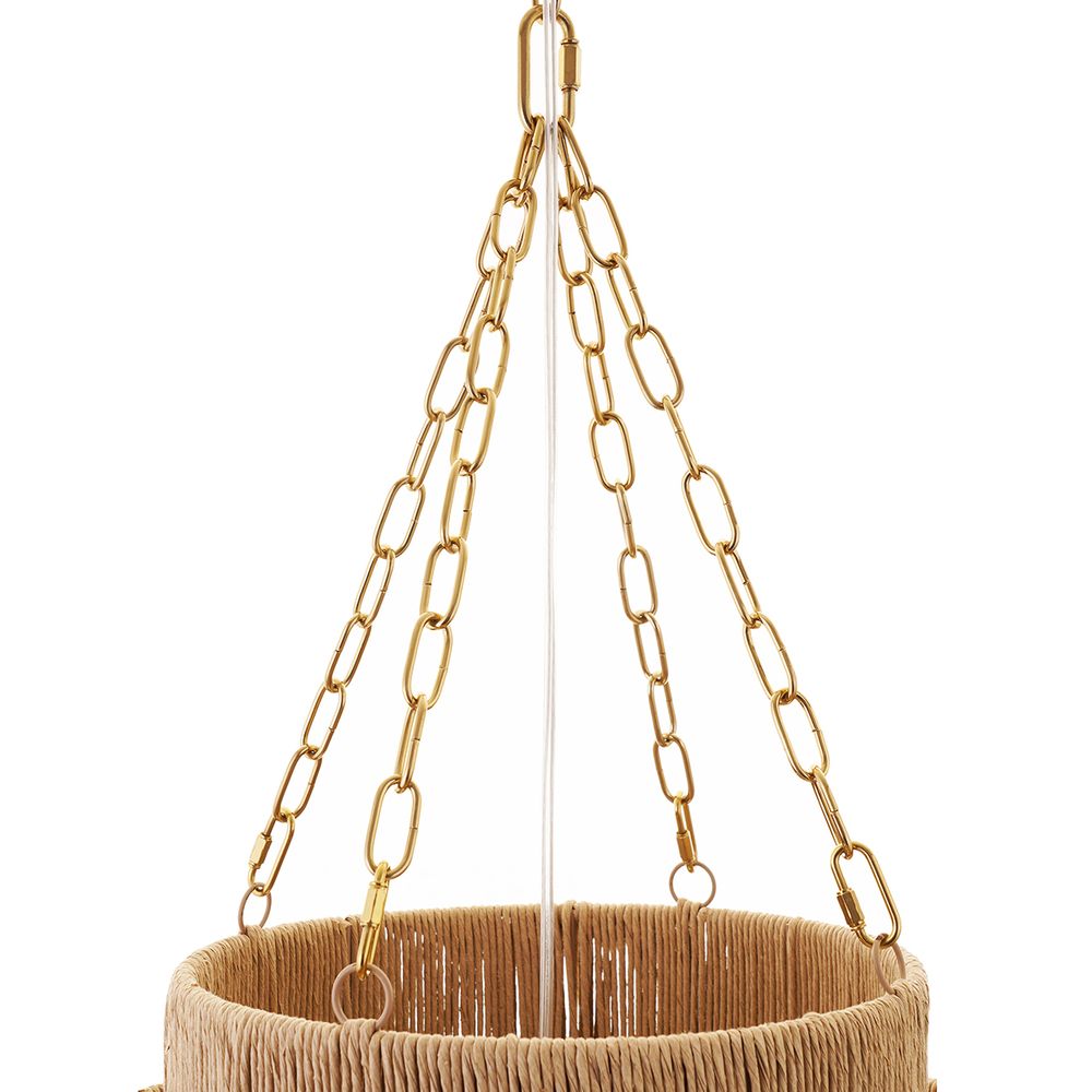 Vilano Woven Tiered Pendant Light – view 5