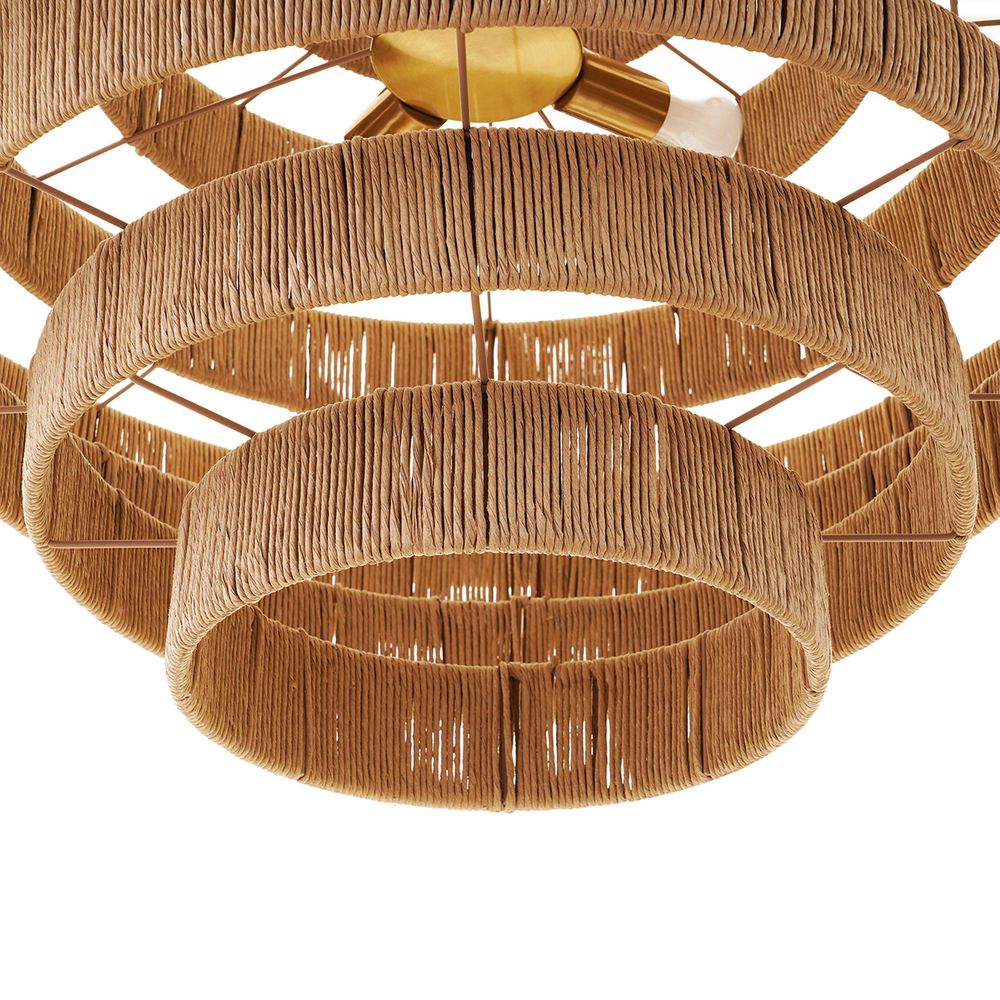 Vilano Woven Tiered Pendant Light – view 6