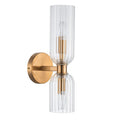 Hepburn Ribbed Glass Wall Sconce – product view