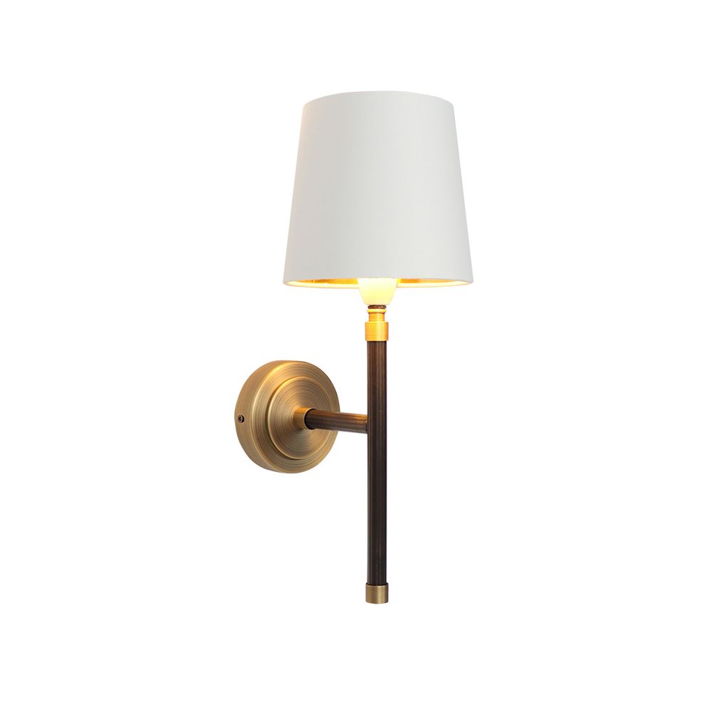 Asher Timber & Brass Wall Sconce – view 2
