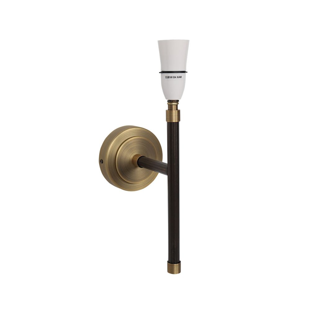 Asher Timber & Brass Wall Sconce – view 3