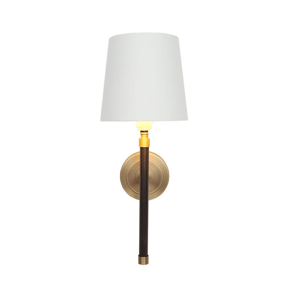 Asher Timber & Brass Wall Sconce – view 4
