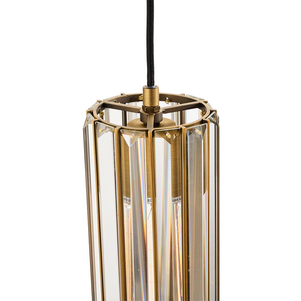 Alana Crystal Globe Pendant Light – view 4