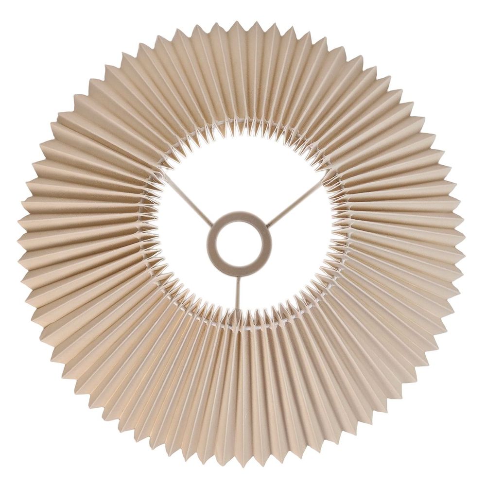 Anya Pleated Empire Lamp Shade in Off White – Small – view 5